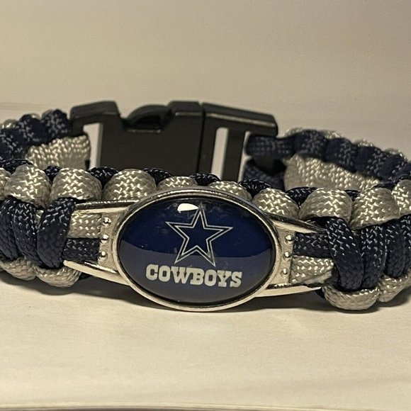 Dallas Cowboys NFL Paracord Bracelet NEW - Picture 1 of 2